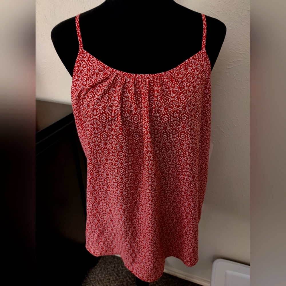 Faded Glory tank blouse XL